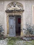 Tür zur Schlosskapelle