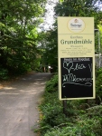 Gasthaus Grundmühle in Sicht