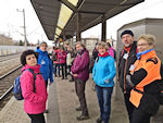 Los gehts wie immer am Bahnhof Niedersedlitz