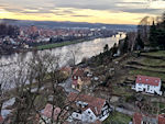 Blick über Posta und die Pirnaer Altstadt