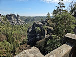 Blick von der Basteibr&uuml;cke
