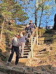 ... beim Abstieg vom Gamrig