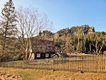 Blick zu den Honigsteinen